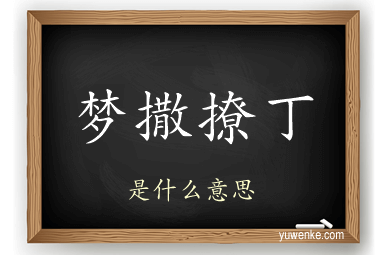 梦撒撩丁