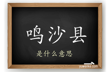 鸣沙县
