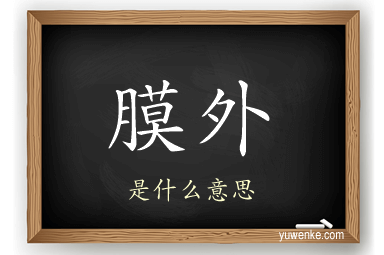 膜外