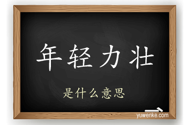 年轻力壮