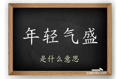 年轻气盛