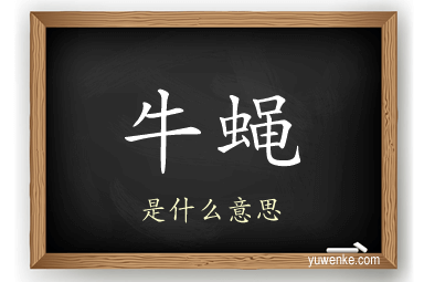 牛蝇