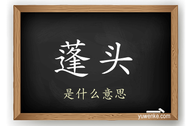 蓬头