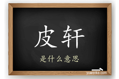 皮轩