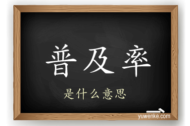 普及率