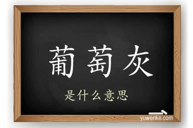 葡萄灰