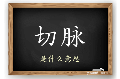 切脉