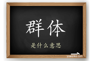 群体