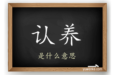 认养