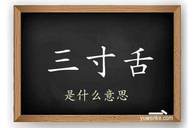 三寸舌