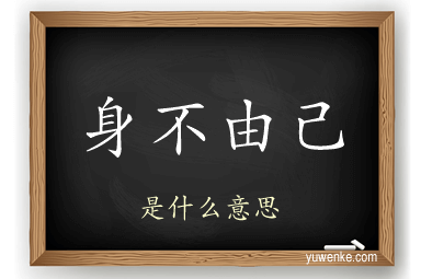 身不由己