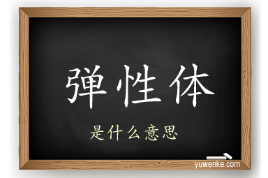 弹性体
