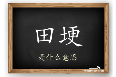 田埂