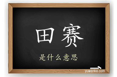 田赛