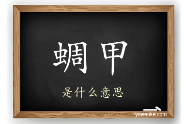 蜩甲