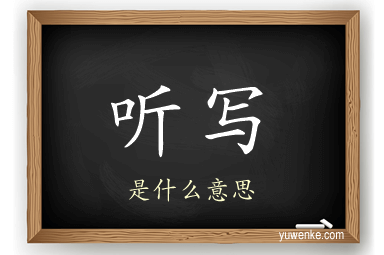 听写