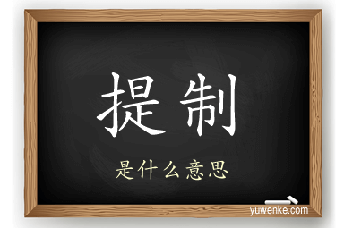 提制