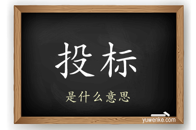 投标