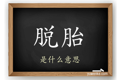 脱胎