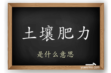 土壤肥力