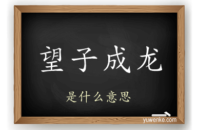 望子成龙