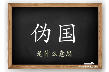 伪国
