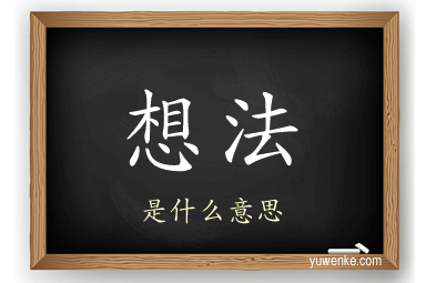 想法