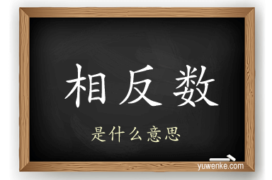 相反数