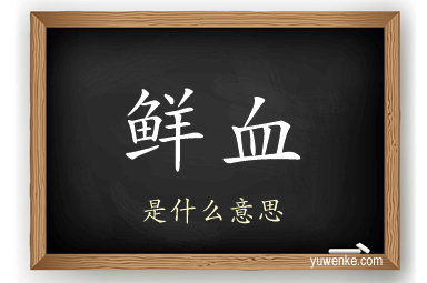鲜血