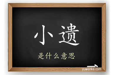 小遗
