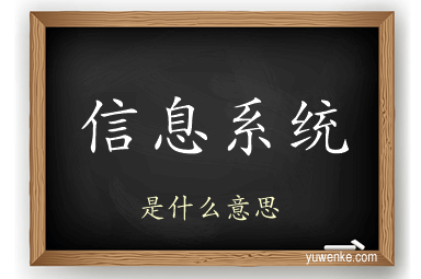 信息系统