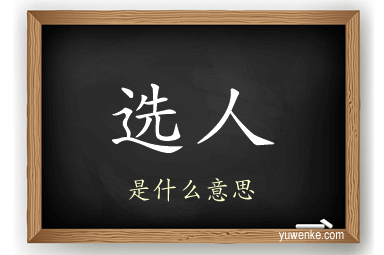选人