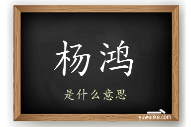 杨鸿