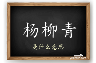 杨柳青