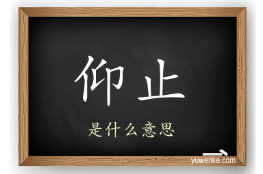 仰止
