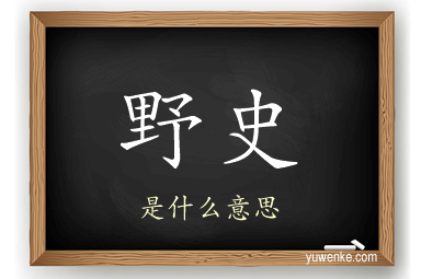 野史