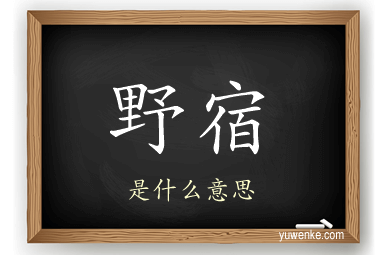 野宿