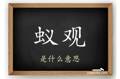 蚁观