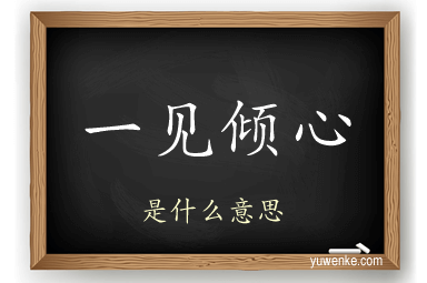 一见倾心