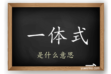 一体式