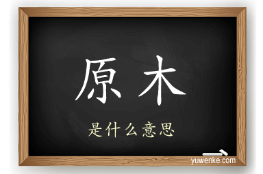 原木