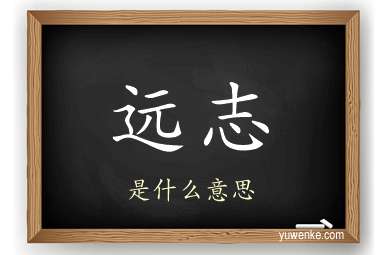 远志