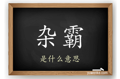 杂霸