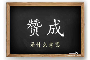 赞成