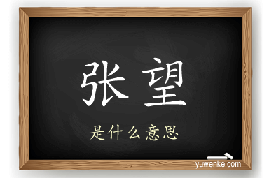 张望