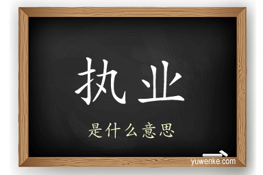 执业