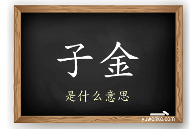 子金