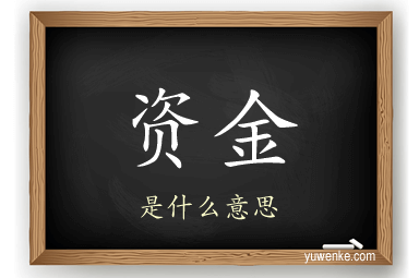 资金