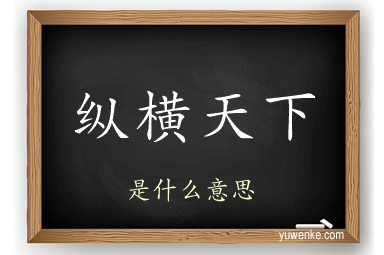 纵横天下