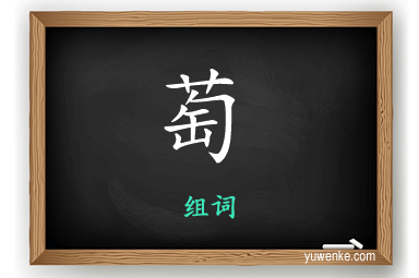 萄怎么组词